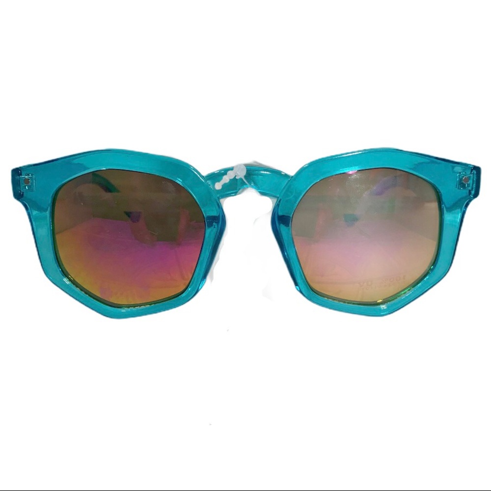 Ashley Stewart Light Blue Sunglasses Colored Lense